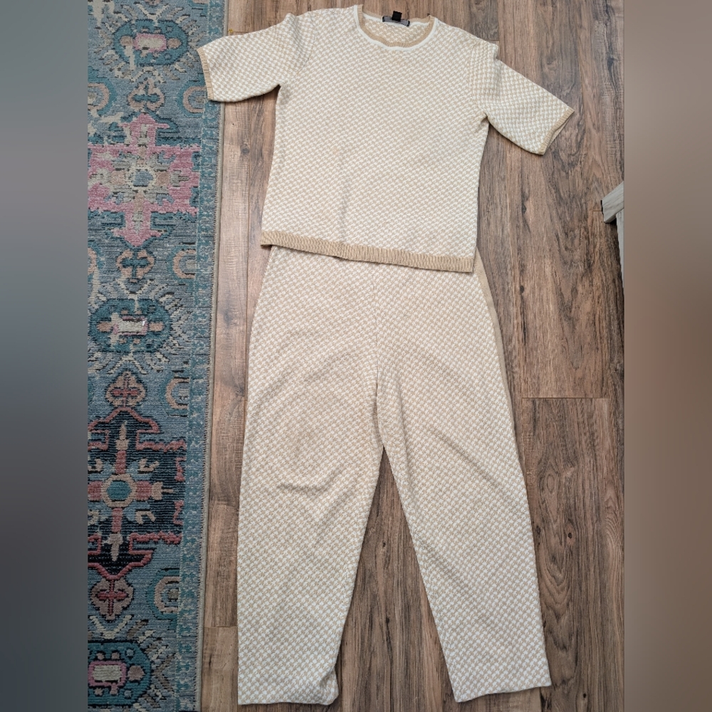 St John's Wool Blend Two Piece Matching Set